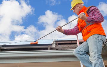 Pondtail soft wash roof cleaning